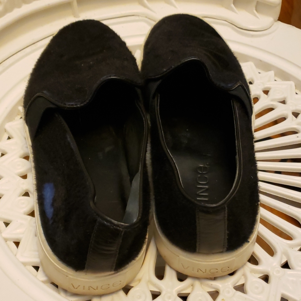 VINCE LEATHER/SUEDE PULL ON SNEAKERS SZ - Picture 1 of 8